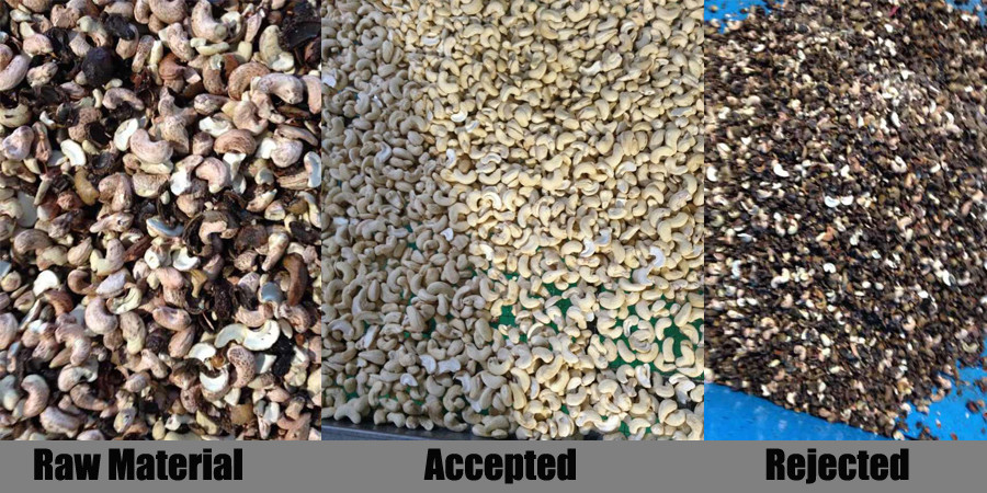 315 Channels Multiple Function Nuts Color Sorter Plastic Sorting Machine