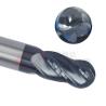 Buy cheap 8mm 4F 9/16" 7/16" 5/16" Ball Nose End Mill Steel Cnc Ball Nose Bit from wholesalers