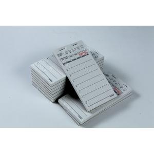 CT-3616WP Customizable English Language Paper Guest Check with Personalized