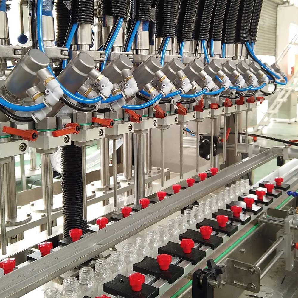 Fully Automatic Liquid Filling Machine Shower Gel Filling Machine For Bottle