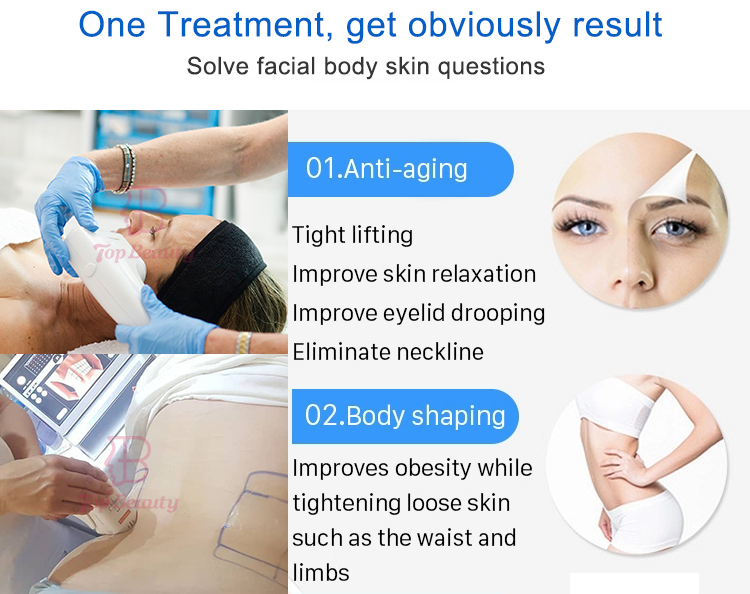 Vertical 3D Body Slimming Device Lifting Face Commercial