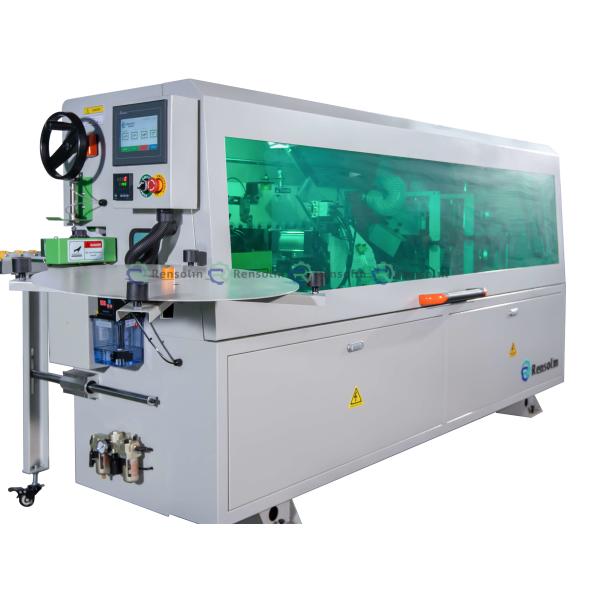 Based Panels Furniture Automatic Edge Banding Machine With Trimmer For Chipboard