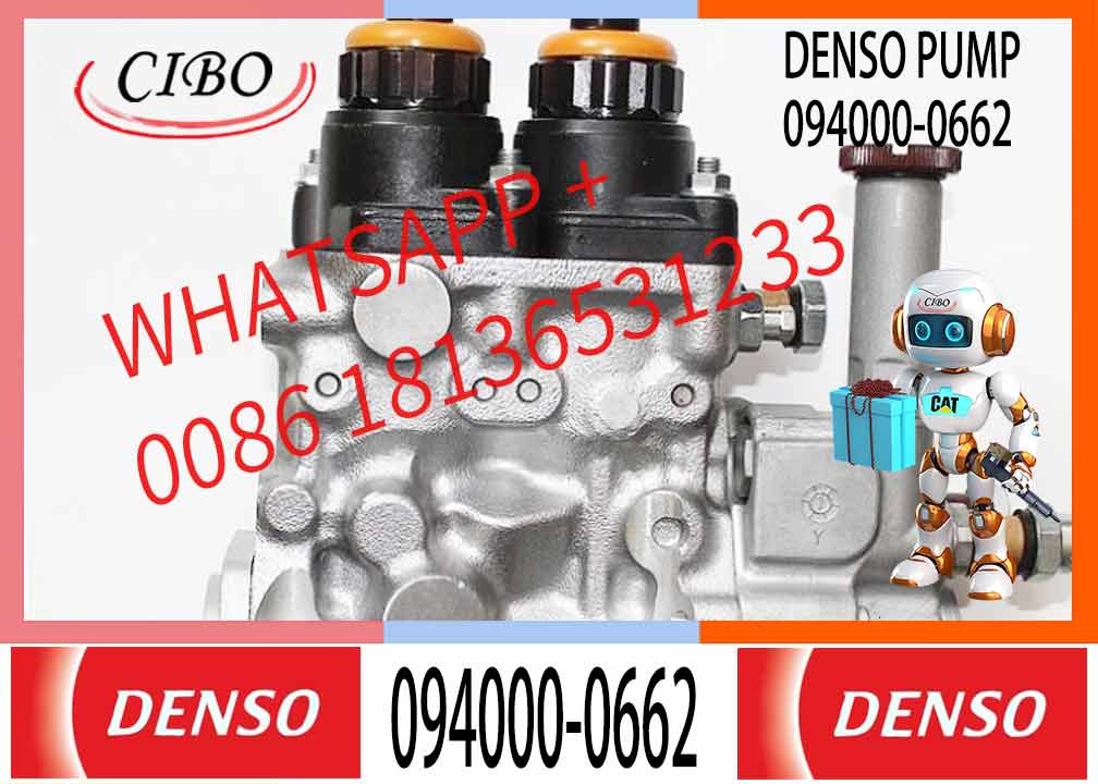 Diesel Fuel Pump 094000-0662 High Quality Common Rail Injection Pump R61540080101 for SINOTRUK HOWO