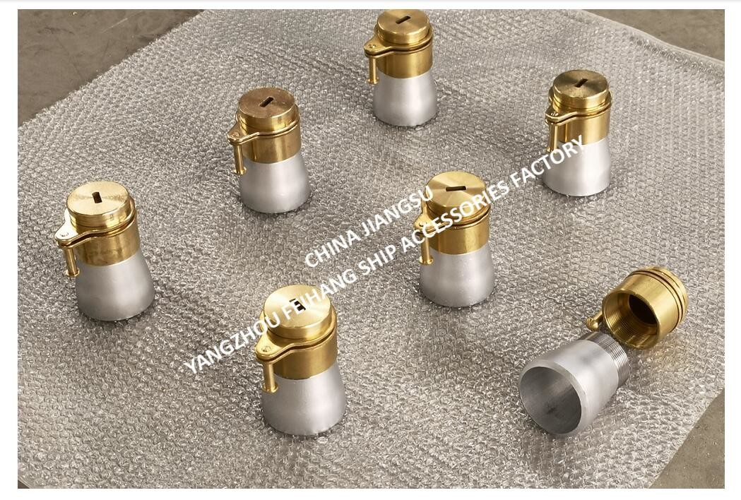 AIR PIPE & SOUNDING PIPE FITTINGS NC NO. 37AS SOUNDING PIPE HEAD MATERIAL - COPPER