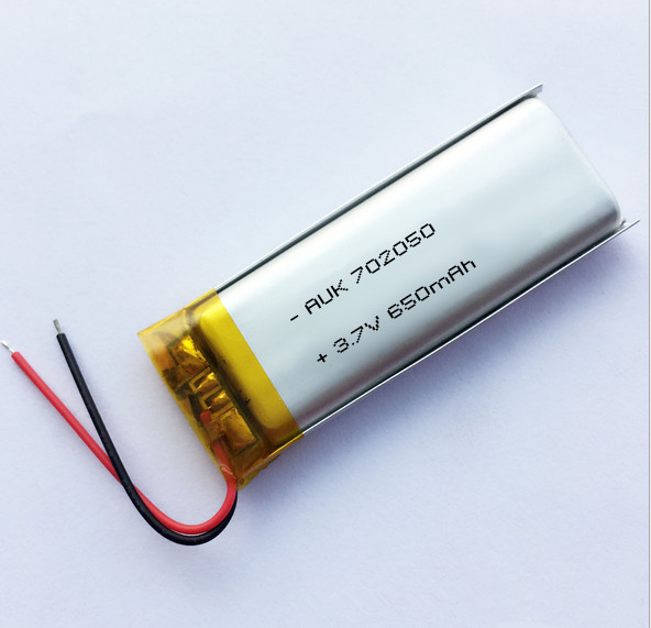 702050 3.7v 650mah Lipo Battery 500mah 700mAh 550mah 1000mah Lithium Polymer Battery With KC CE IEC62133