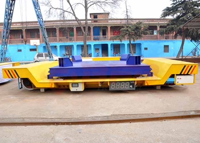 High Temperature Battery Power Billet Transfer Car On Steel Rails