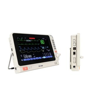 Portable Multi Parameter Patient Monitor with LED/LCD Display Wireless