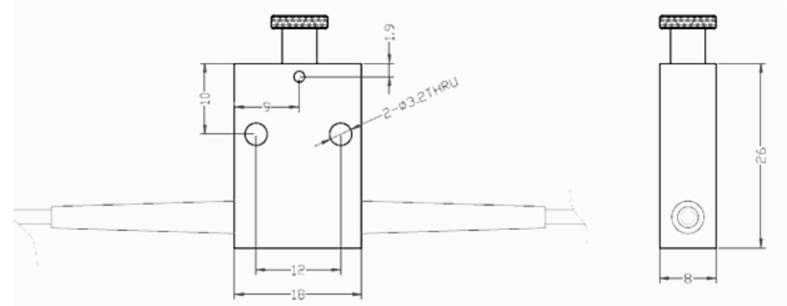 0-60dB In Line Optical Variable Attenuator High Stability