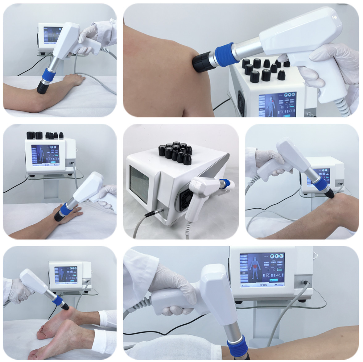 Pneumatic Shockwave Air Pressure Therapy Machine OEM / ODM Service Acceptable