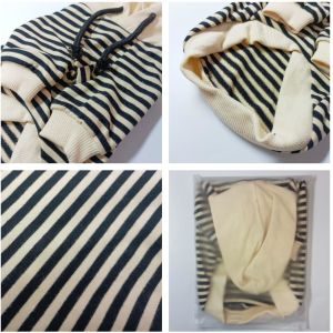 Breathable Soft Button-Free Design Holographic Dog Clothes Embroidered Pattern