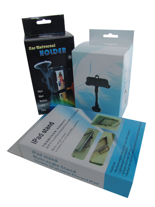 Custom Recycled Paper Box Products Packaging Printing With Hanger Hole Factory