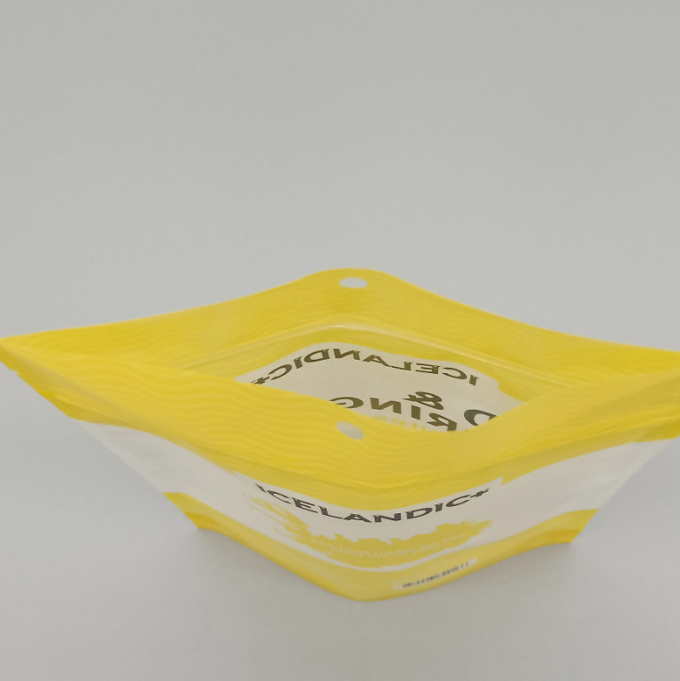 Stand Up Packaging Pouches for Food and Snacks with Custom Printing and Barrier and Tear-Resistant Materials