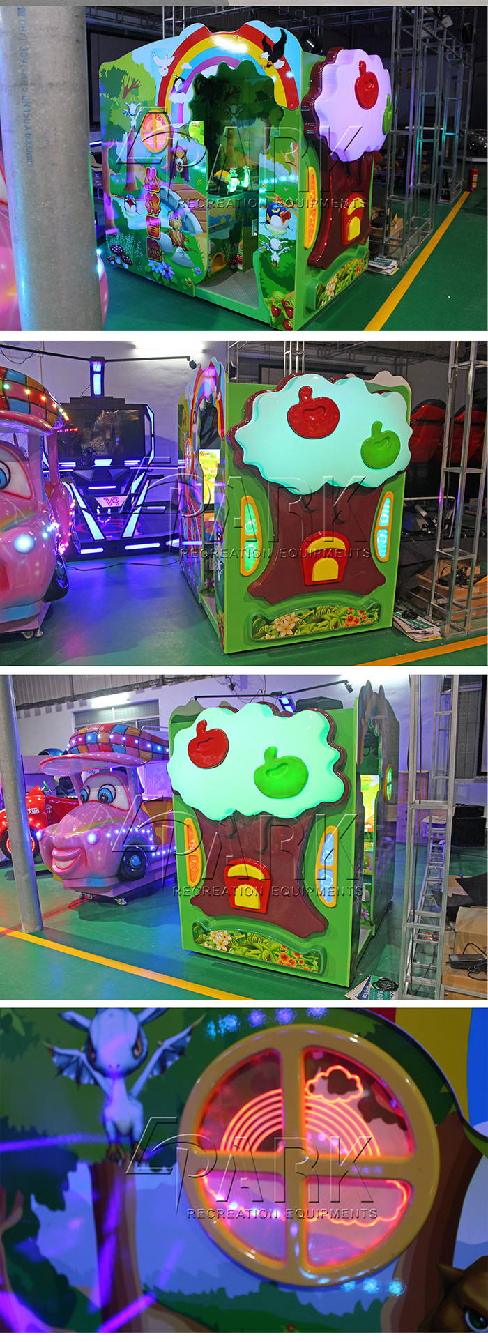 Coin Operated Unblocked Shooting Arcade Machines For Kids / Light Gun Arcade Cabinet