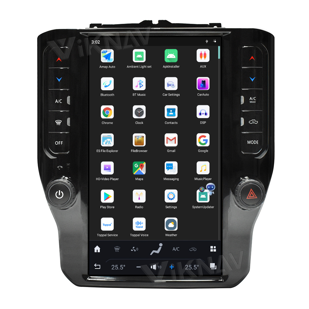 Android 11 Head Unit For Dodge Ram 20-23 Car Radio 11.8 Inch Touch Screen