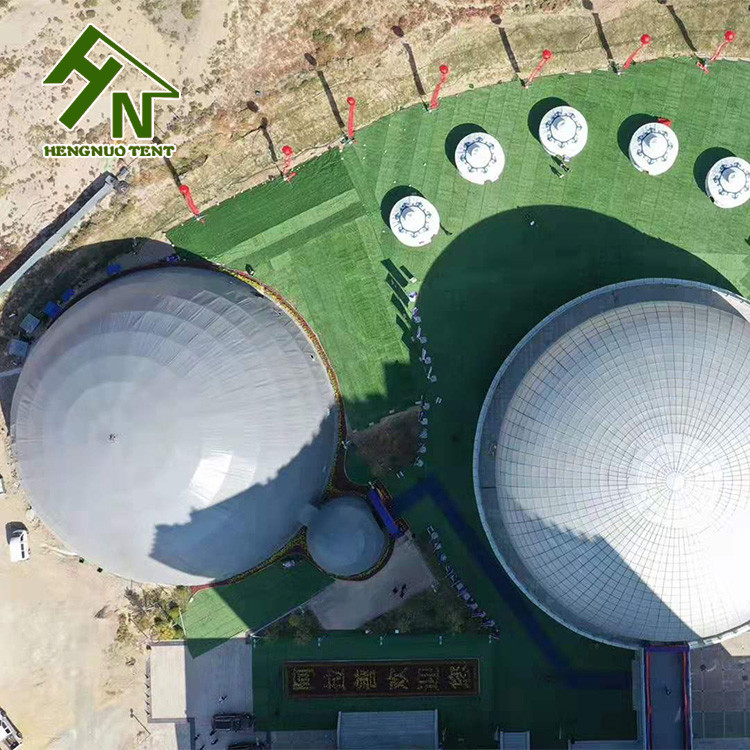 3m To 50m Diametre Big Dome Tent Polyester Efficient Space Outdoor Igloo