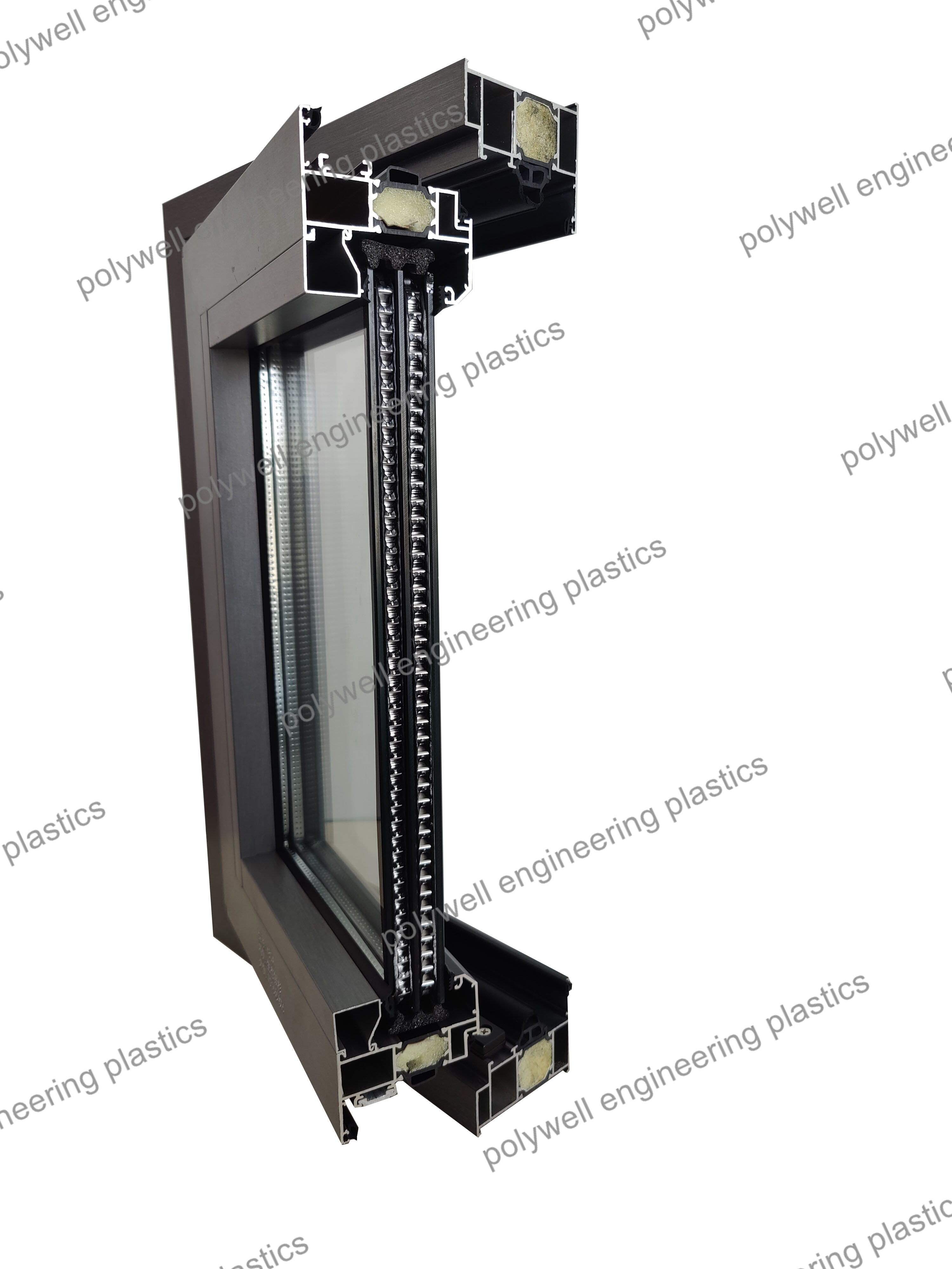 Turn Oriel Aluminium System Window PVDF Vertical Fold Up Glass Tilt