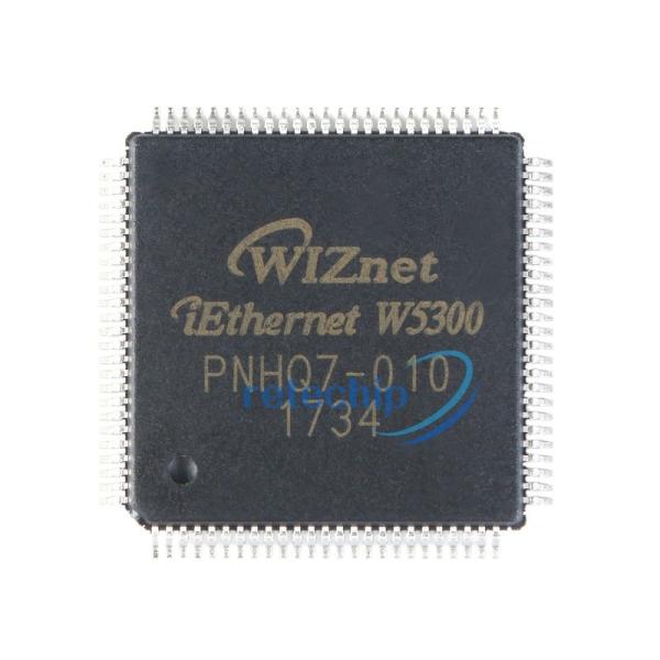 Ethernet Ic Chip W5300 Lqfp-100 Integrated Circuit Components Ethernet