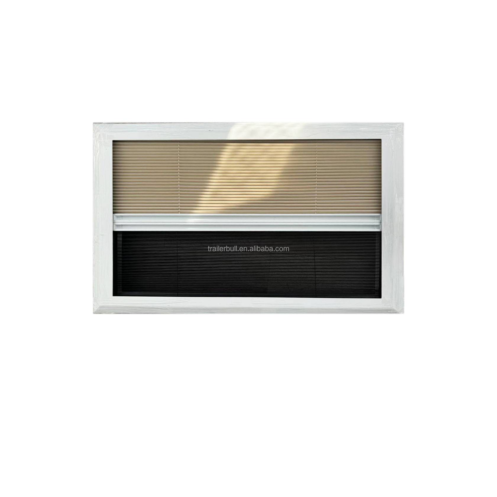 Max. Open at 65 Degrees Customizable Tempered Glass Expedition Windows for RV Trailers