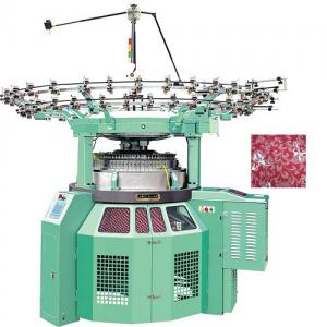China ISO CE Jacquard Electric Circular Knitting Machine With Double Jersey on sale