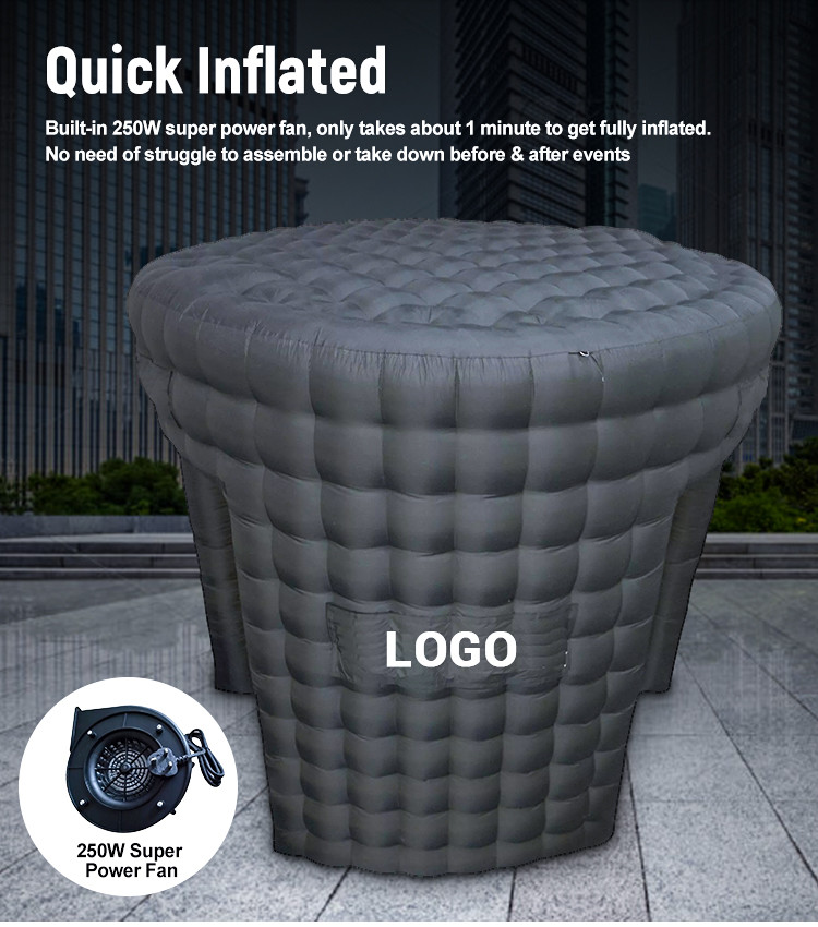 Popular Photo Booth Enclosure Office White Inflatable Photo Booth Business