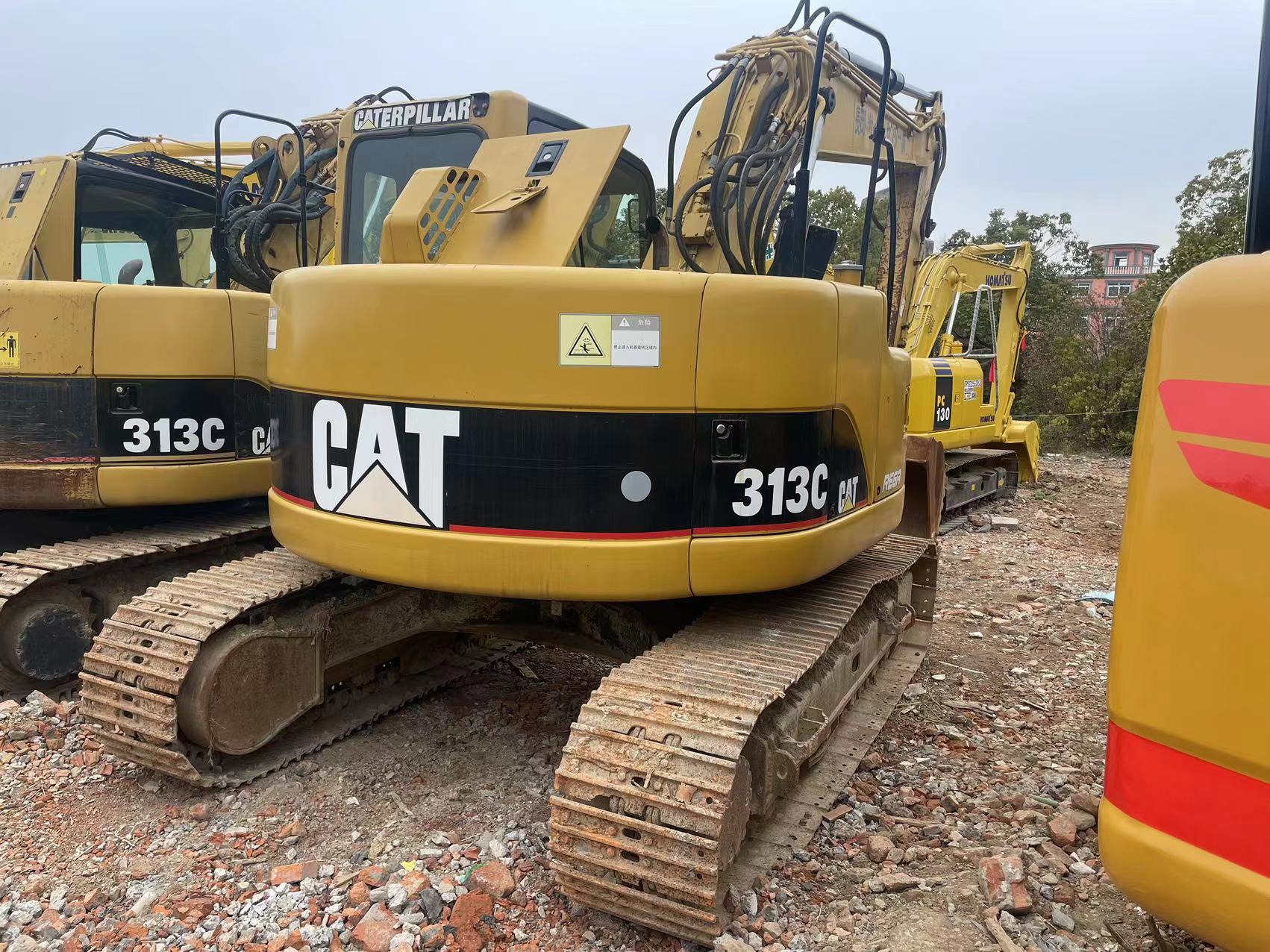 excav caterpillar CAT 313C excav used cat caterpillar excav