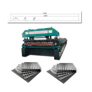 China Steel Corrugated Roofing Sheet Rolling Forming Machine PPGI Material on sale