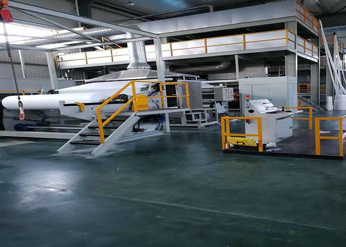 Single Beam PP Spunbond Non Woven Fabric Making Machine High Speed