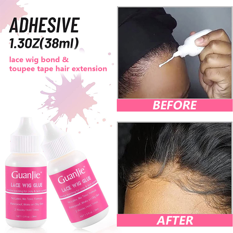 Custom Scent Hair Adhesive Waterproof Extreme Hold Lace Glue For Private Label Formula