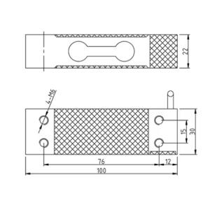 Parallel Beam Load Cell Sensor Electronic Counting Scales , Platform Scales And