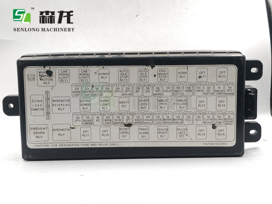 Kobelco SK200-8 SK210-8 Fuse Box Assy Excavator Spare Parts YN24E00016F2