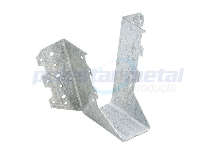 Galvanised Steel Construction Hardware , Connecter Pine Joist Hangers For Steel Beams