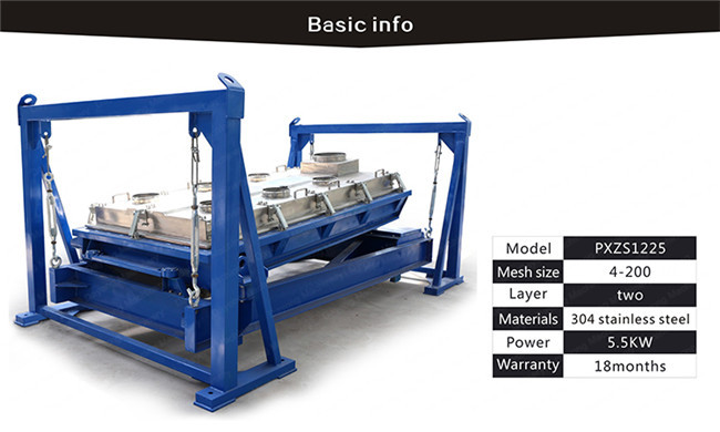 Multi Function Food Industry Used Gyratory Sifter Vibratory Screen Separator