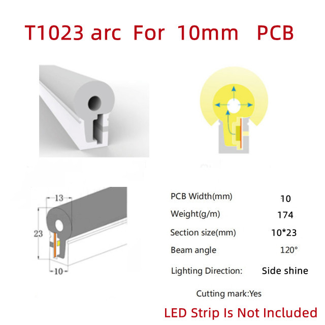 DC 12V Red LED Neon Flex with 50000 Working Lifetime and Hanging Mounting Installation