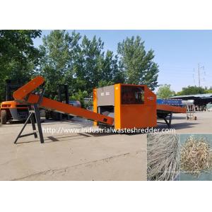 China Crop Straw Campanulaceae Stem Shredder Machine Power Saving Large Capacity on sale