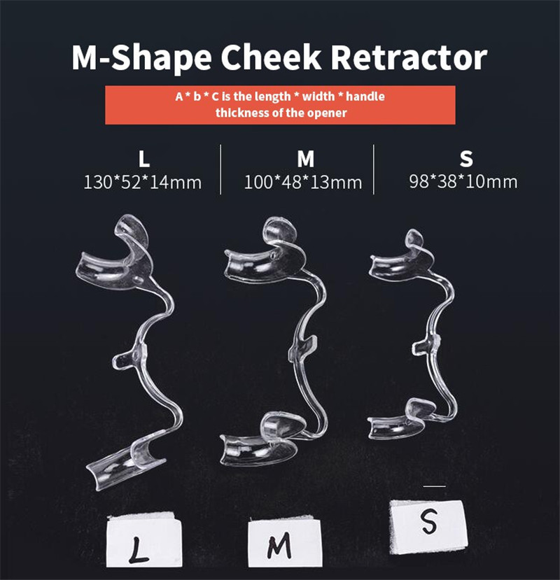 Autoclavable Dental Materials Mouth Opener C Shape Dental Lip Teeth Whitening Cheek Retractor