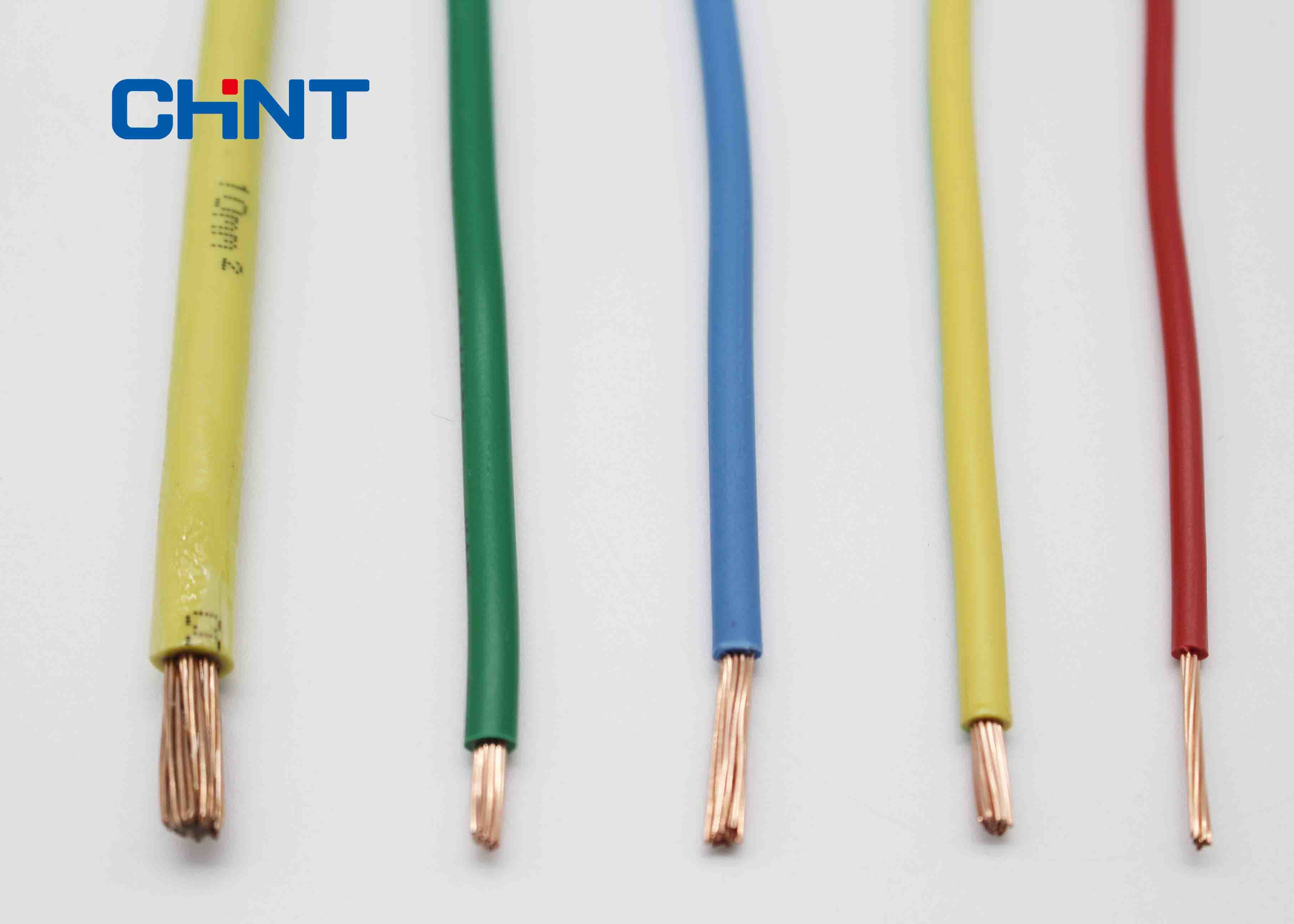 Durable PVC Insulated Wire 0.5 sqmm - 400 sqmm For Distribution Cabinet
