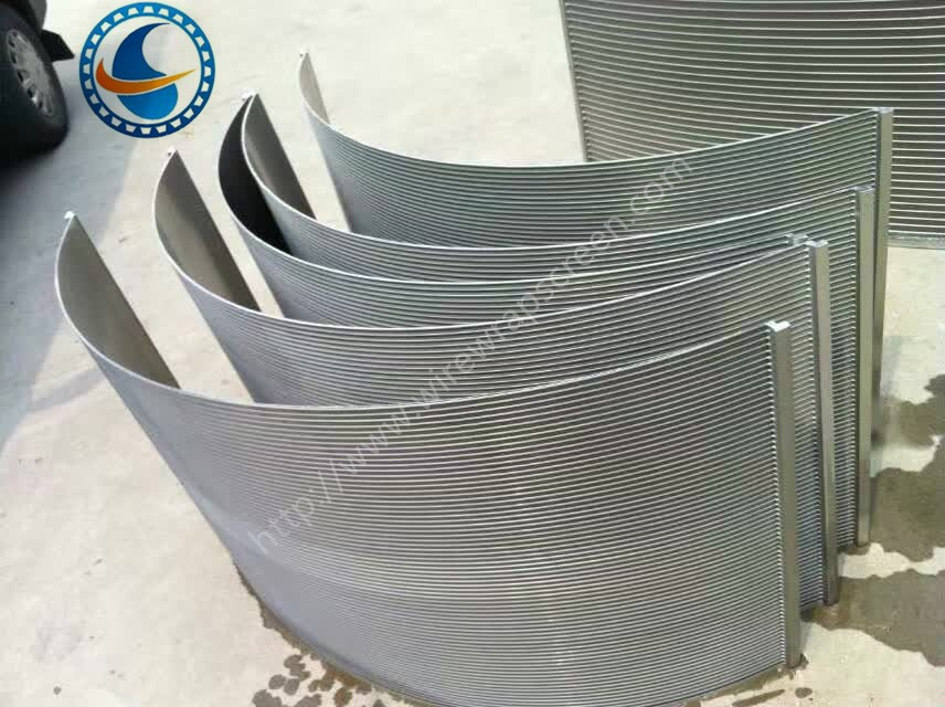 Slot Sieve Fine Flat Wedge Wire Screen Panels For Mechanical Separation