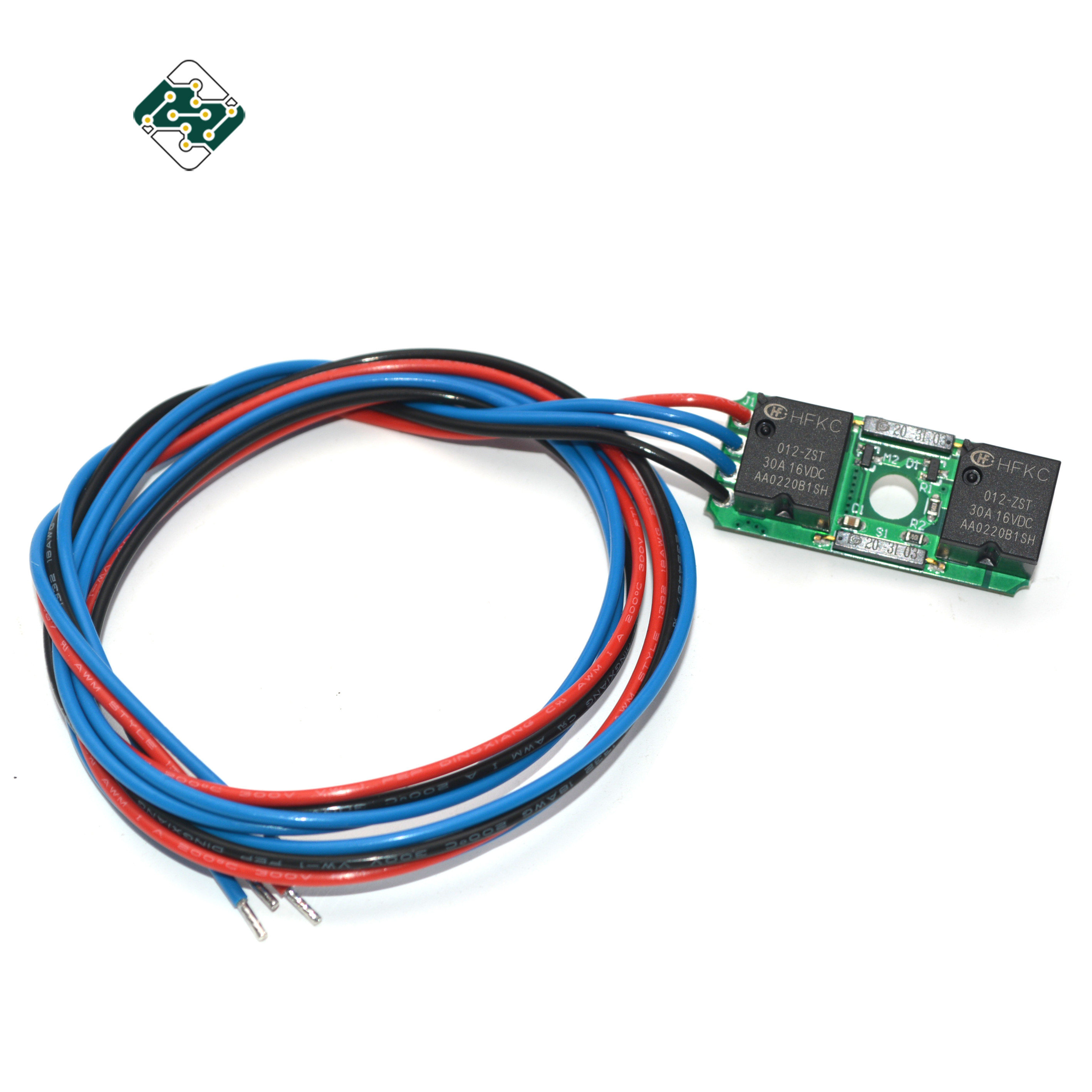 FR4 PCB Assembly Service Green Color for Ceiling Fan Controller