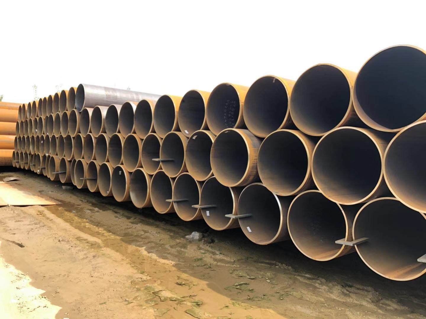 S235JRH S355J0H S420MH SAW Large Diameter Welded Pipe