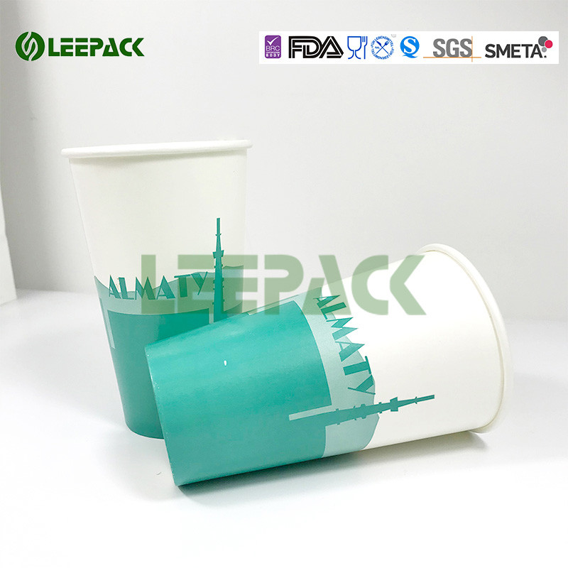Biodegradable custom disposable Cold Paper Cups For Cola Lemon Juice Wholesale