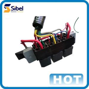 Fuse holder and relay wire harness with Delphi connector Dual Electric Fan