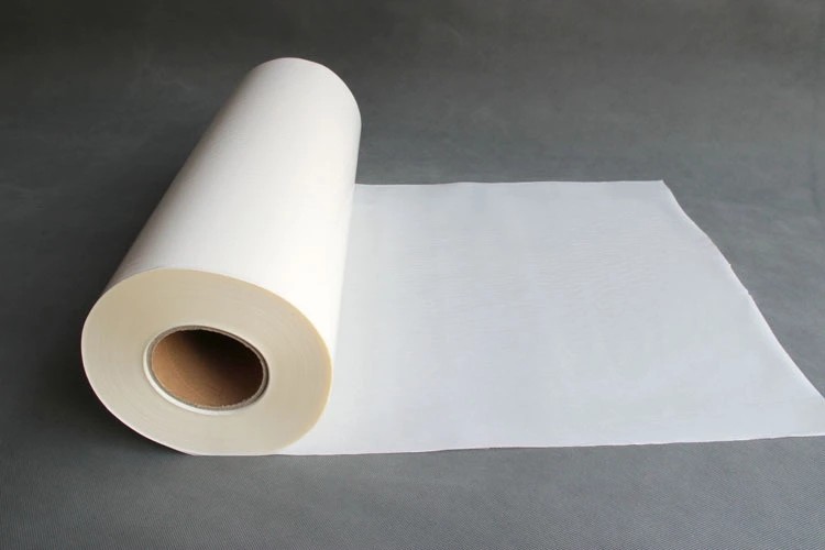 Laminated Hot Melt TPU Adhesive Film With Paper Carrier Fabric