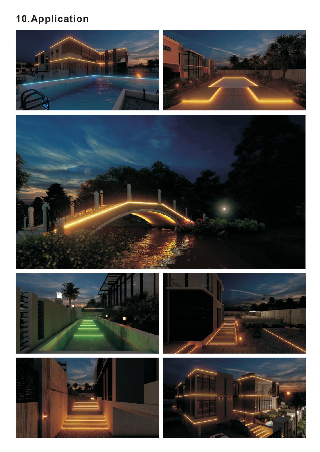 IP65 Outdoor String Light , SMD5050 Outdoor String Light With LiFePO4 Battery
