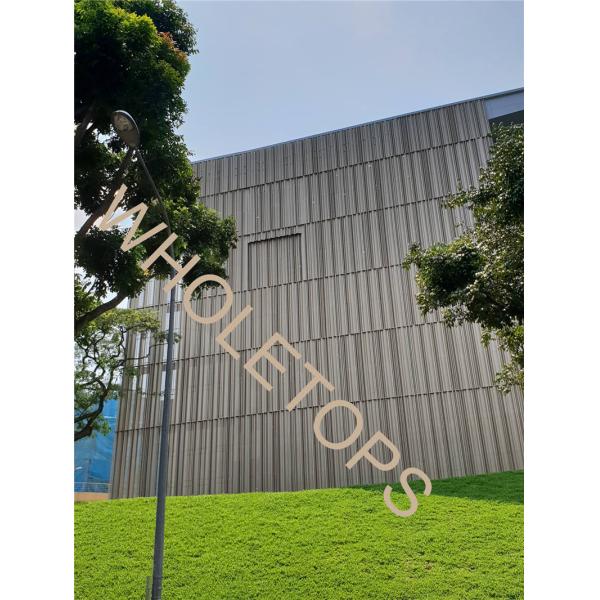 Government Project SGS Perforated Cladding Panels 4.0MM Perforated Metal Sheet