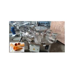 Customized Voltage Rolled Sugar Cone Baking Machine for Newly Designed Ice Cream