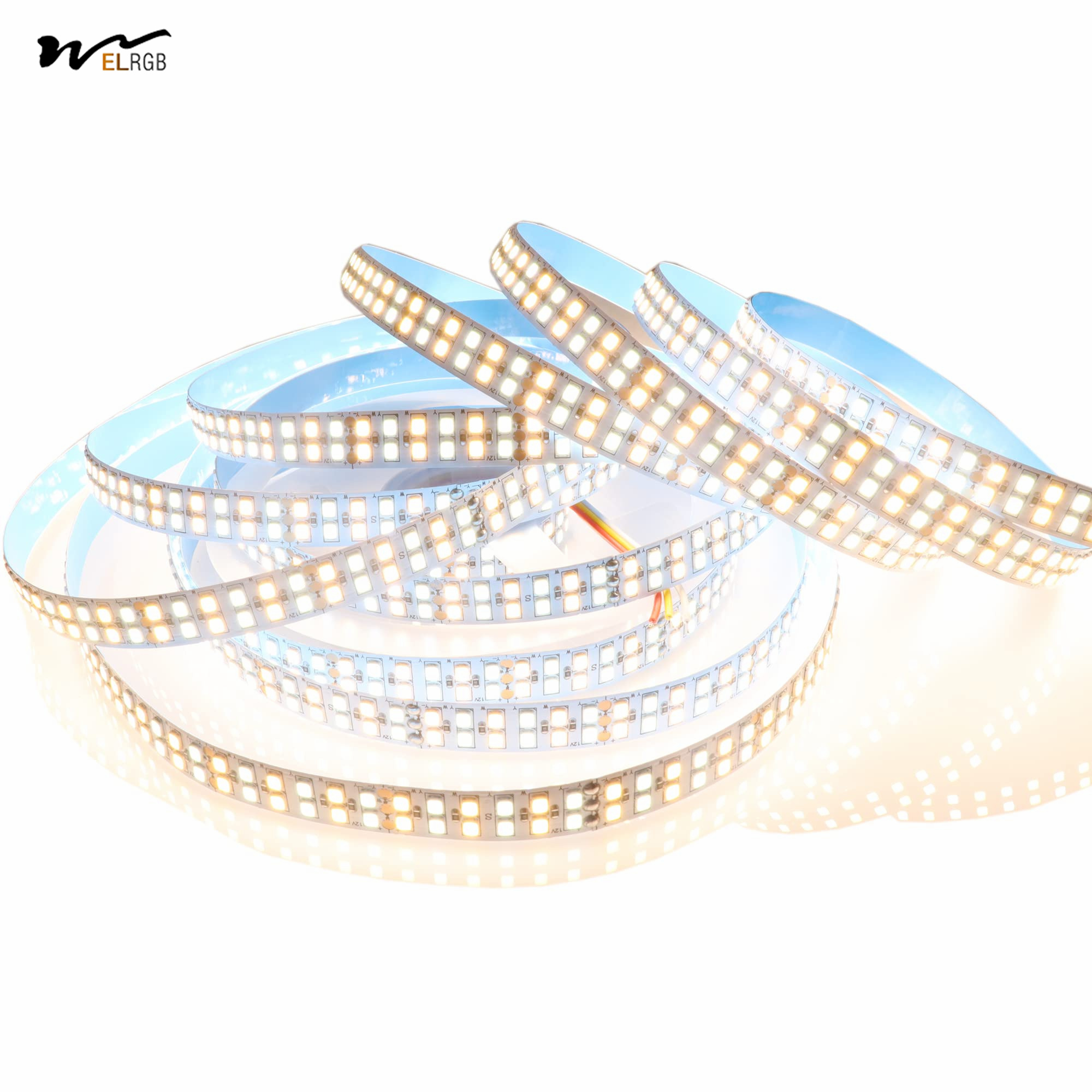 LED Tape Lights BRGB Warm White 4 Colors in 1 5m 16.4ft 60LEDs/m IP65 Waterproof