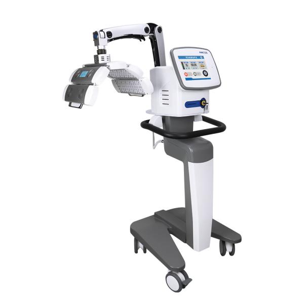 LED Light Therapy Machine To Stimulate Hair Regrowth And Reduce Further Hair