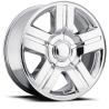 Buy cheap Silver 22x9 Texas Edition Replica Rims 5291 Fit Silverado Sierra Chevy Mach from wholesalers