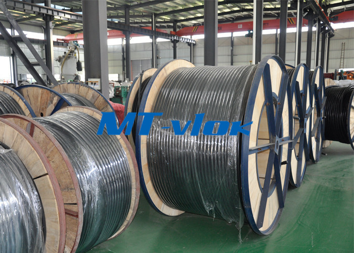 ASTM A269 / ASME SA269 Stainless Steel Coiled Tubing , coiled stainless tubing