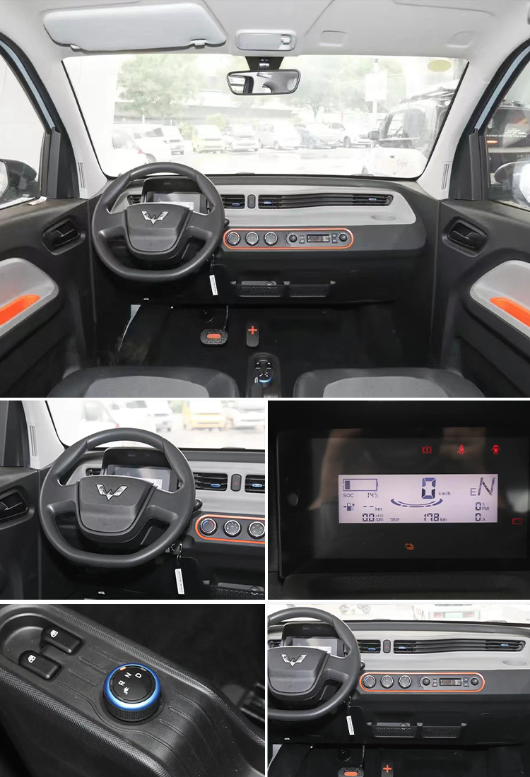 2024 Wuling Mini Electric Car Convertible Pure Electric SUV with Lithium Ion Battery